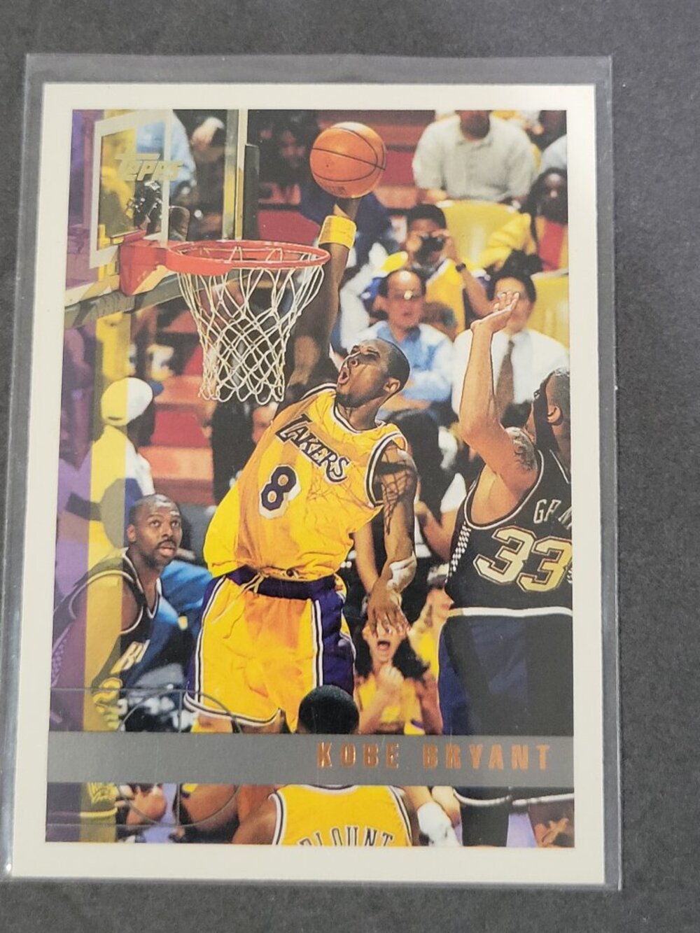 1997-98 Topps Kobe Bryant NBA LA Lakers 2nd Year